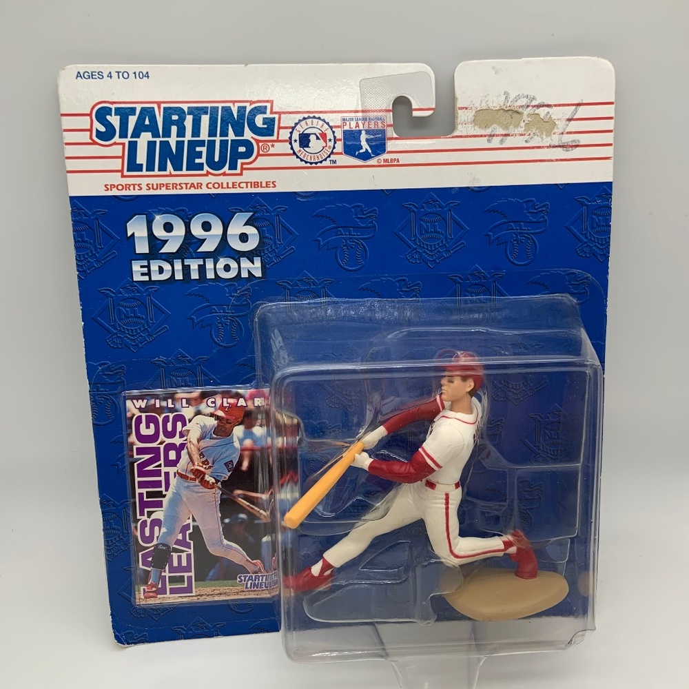 Vintage Starting Lineup 1996 MLB Texas Rangers Will Clark Figurine